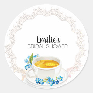Bridal Shower Tea Party Labels