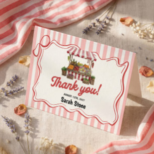 Bridal Shower Thank You Card