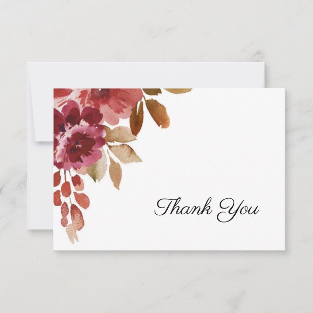 BRIDAL SHOWER THANK YOU CARD (Front)