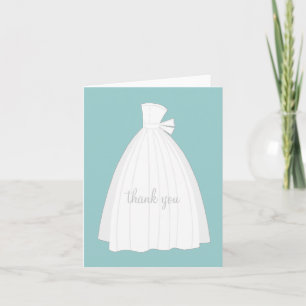 Bridal Shower Thank You Cards {Teal Blue}
