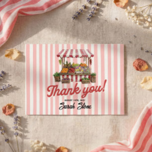 Bridal Shower Thank You Enclosure Card