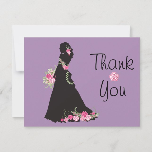 Bridal Shower Thank You Floral (Front)