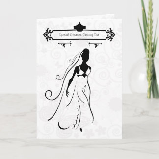 Bridal Shower Thank You Occasion Wedding  Card