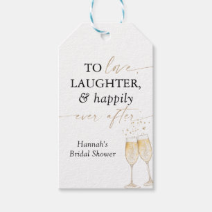 Bridal Shower Thank You Tags, Bridal Brunch Gift Tags