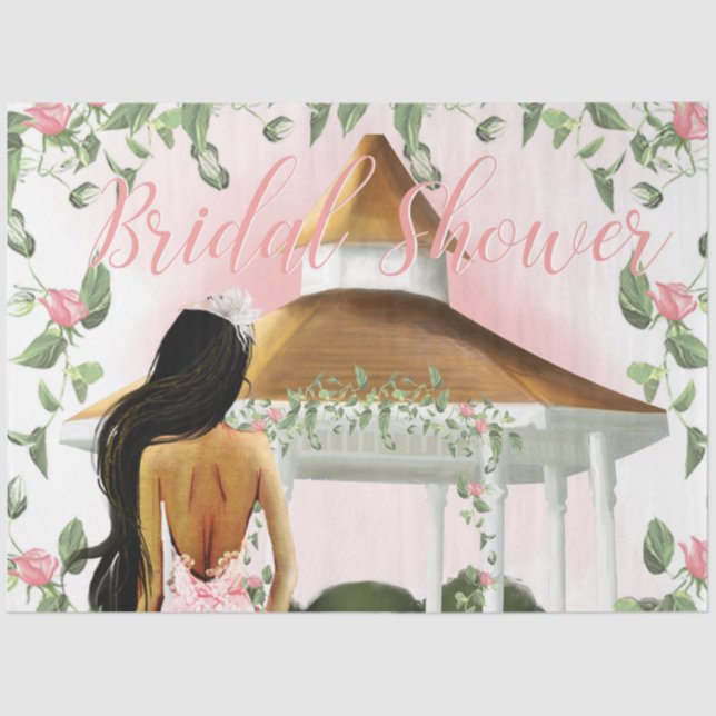 Bridal Shower Tissue Paper (Front)