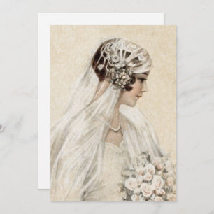 Bridal Shower Vintage Bride Invitation