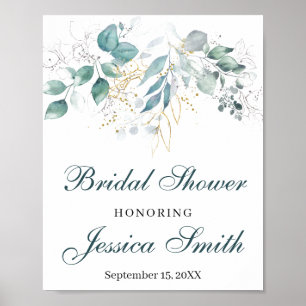 Bridal Shower Welcome Poster Sign