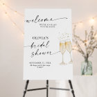 Bridal Shower Welcome Sign | Boho Brunch & Bubbly