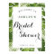 Bridal Shower welcome sign | tropical leaves