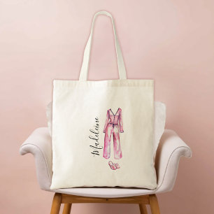 Bridal Sleepover PJ Pajama Party Bridesmaid Gift Tote Bag
