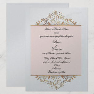 Bridal Softness Wedding Invitation