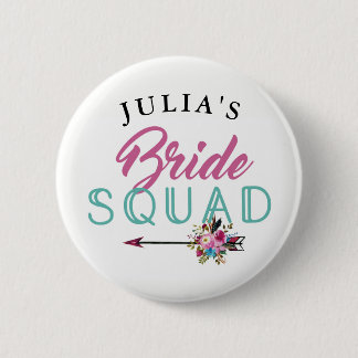 Bridal Squad Bride Badges Bachelorette Tribe Pins