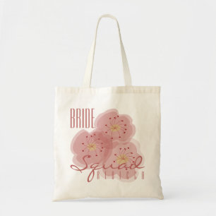 Bridal Squad Personalize Tote Bag Asian Influenced