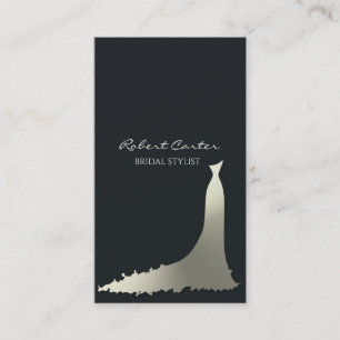 Bridal Stylist Fashion House Dress Salon Business Card