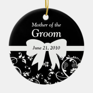 Bridal Swirls Bridal Party (Wht) Ornament