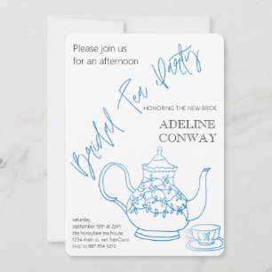 Bridal Tea Celebration Invitation