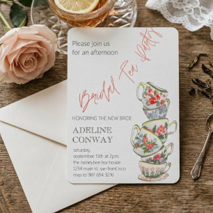 Bridal Tea Celebration Invitation
