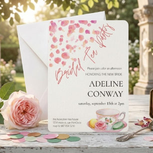 Bridal Tea Celebration Invitation