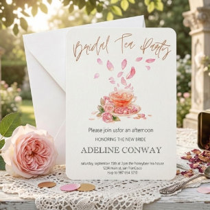 Bridal Tea Celebration Invitation