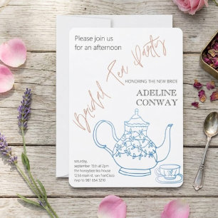Bridal Tea Celebration Invitation