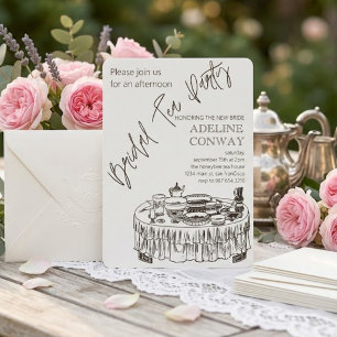 Bridal Tea Celebration Invitation