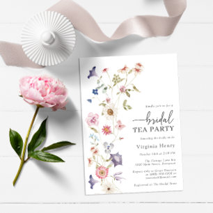 Bridal Tea Floral Invitation