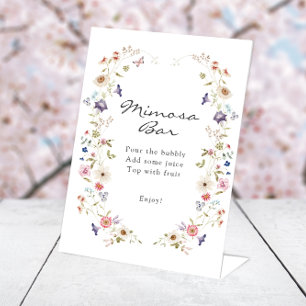 Bridal Tea Mimosa Sign