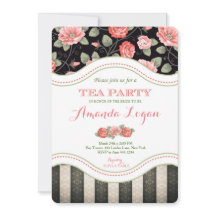 Bridal Tea Party Invitation