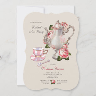 Bridal Tea Party Invitation