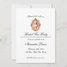 Bridal Tea Party Marie Antoinette Baroque Rococo