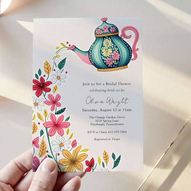 Bridal Tea Party Shower  Invitation (Creator Uploaded)