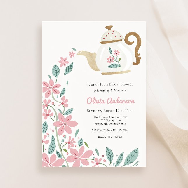 Bridal Tea Party Shower  Invitation (Creator Uploaded)