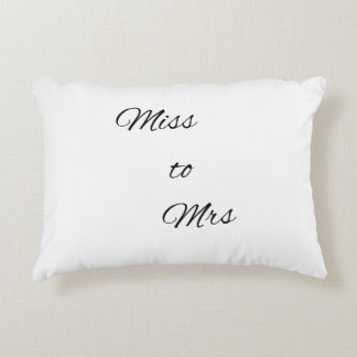 Bridal tote bag decorative cushion