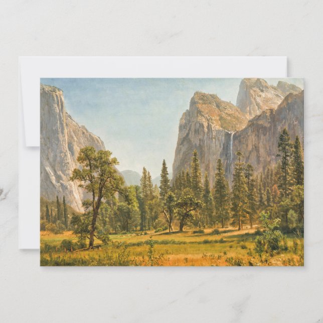 Bridal Veil Falls, California | Albert Bierstadt (Front)