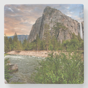 Bridal Veil Falls Stone Coaster
