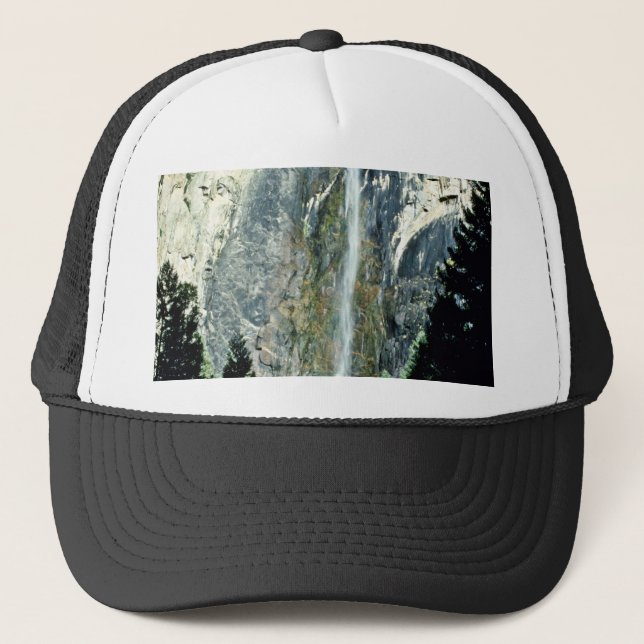 Bridal Veil Falls - Yosemite National Park Trucker Hat (Front)