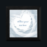 Bridal Veil Gift Box<br><div class="desc">Romantic white bridal veil in the shape of heart. Perfect for anniversary, wedding, and any love related events.</div>