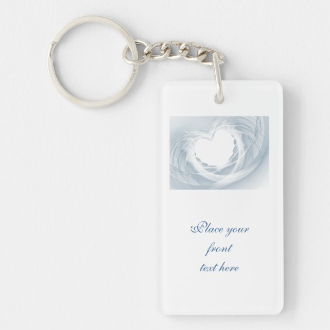 Bridal Veil Key Ring (Front)