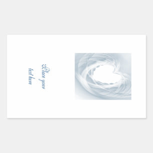 Bridal Veil Rectangular Sticker