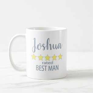 Bridal & Wedding Party 5 Star Best Man Coffee Mug