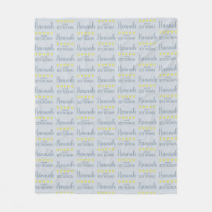 Bridal & Wedding Party 5 Star Best Woman Fleece Blanket