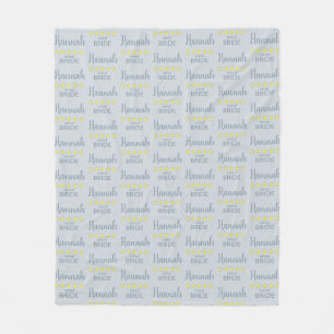 Bridal & Wedding Party 5 Star Bride Fleece Blanket