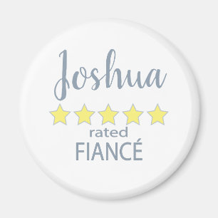 Bridal & Wedding Party 5 Star Fiance Magnet