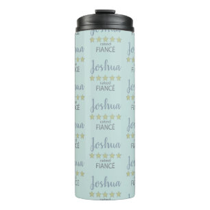 Bridal & Wedding Party 5 Star Fiance Thermal Tumbler