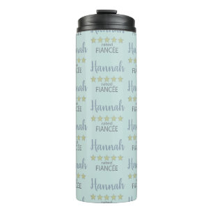 Bridal & Wedding Party 5 Star Fiancee Thermal Tumbler