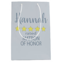 Bridal & Wedding Party 5 Star Matron of Honour