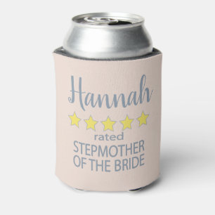 Bridal & Wedding Party 5 Star Stepmother of Bride Can Cooler