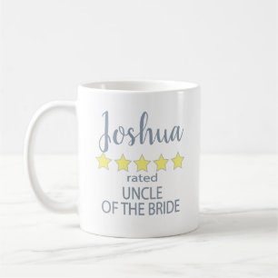 Bridal & Wedding Party 5 Star Uncle of Bride Coffee Mug