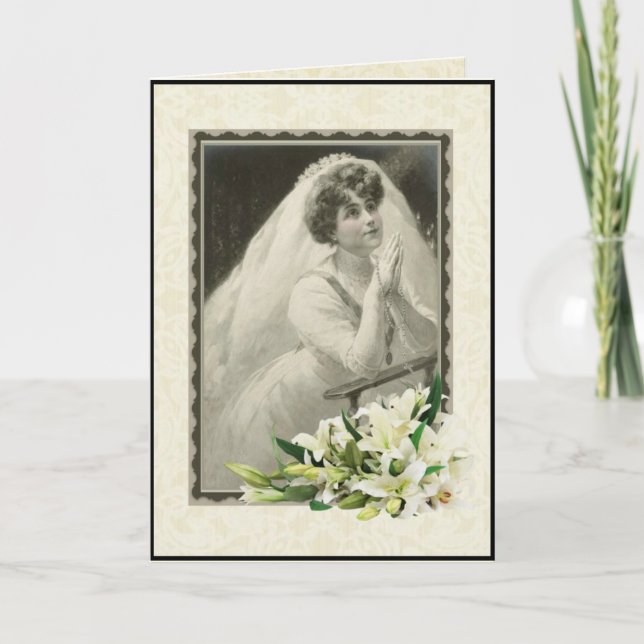 Bridal/Wedding/Shower/Engagement Catholic Card (Front)