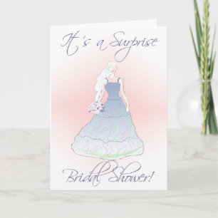 Bridal/Wedding Shower Invitation-It's a Surprise Invitation
